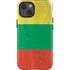 Lithuania Flag Distressed iPhone 15 Impact Case